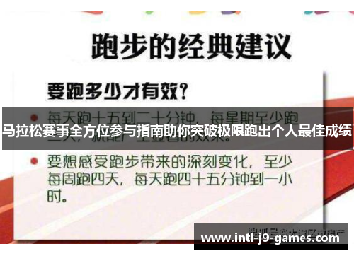 马拉松赛事全方位参与指南助你突破极限跑出个人最佳成绩 马拉松赛事全方位参与指南助你突破极限跑出个人最佳成绩
